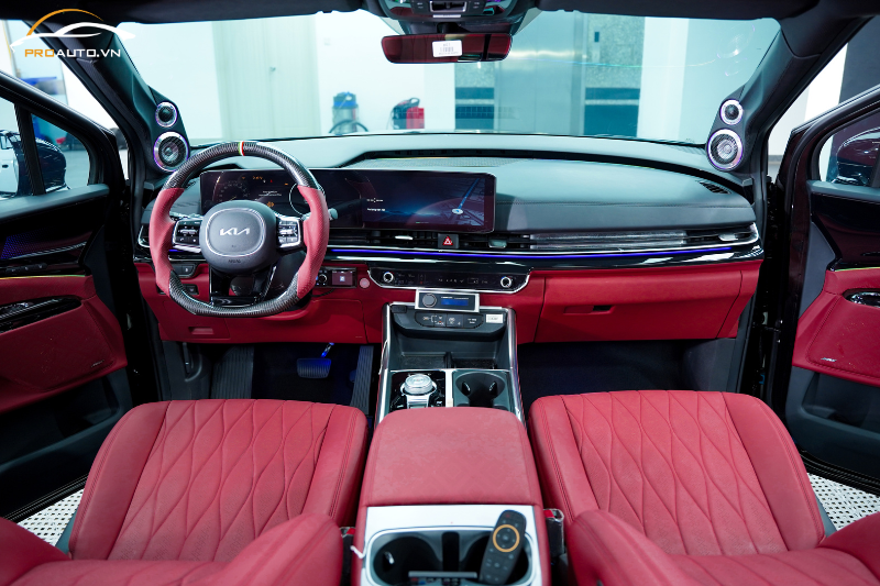 Bọc da taplo xe Kia Carnival 2024