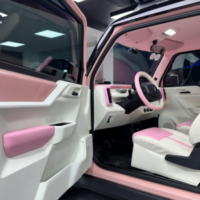 Bọc da và đổi màu tappi cửa VF3 - Vinfast VF3 độ nội thất