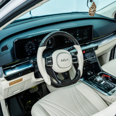 Bọc da vô lăng xe Kia Carnival 2024