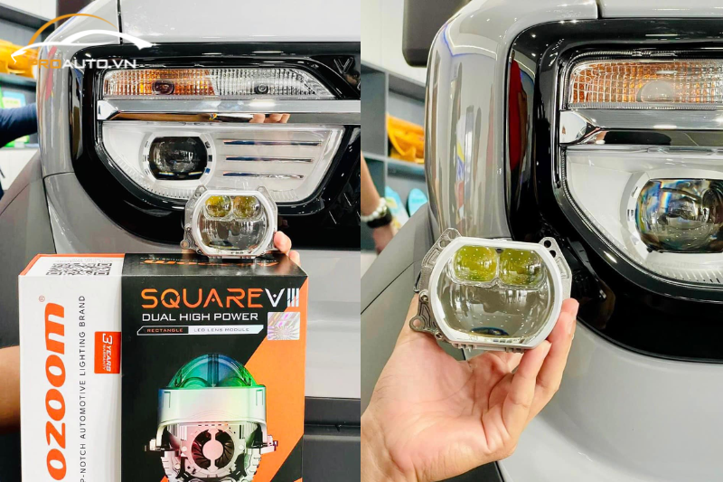 Có nên độ đèn xe Vinfast VF3 không?