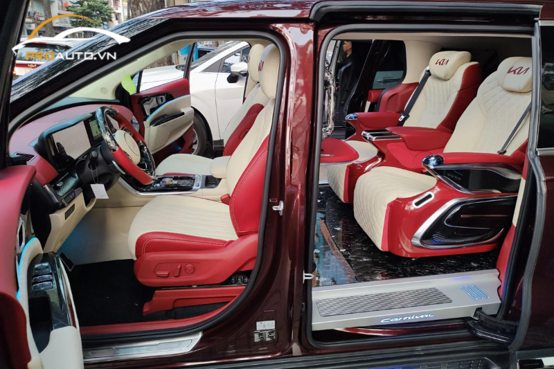 Có nên độ ghế Limousine xe Kia Carnival 2024?