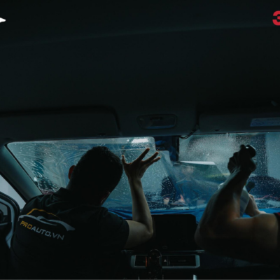 Dán phim 3M cho kính lái