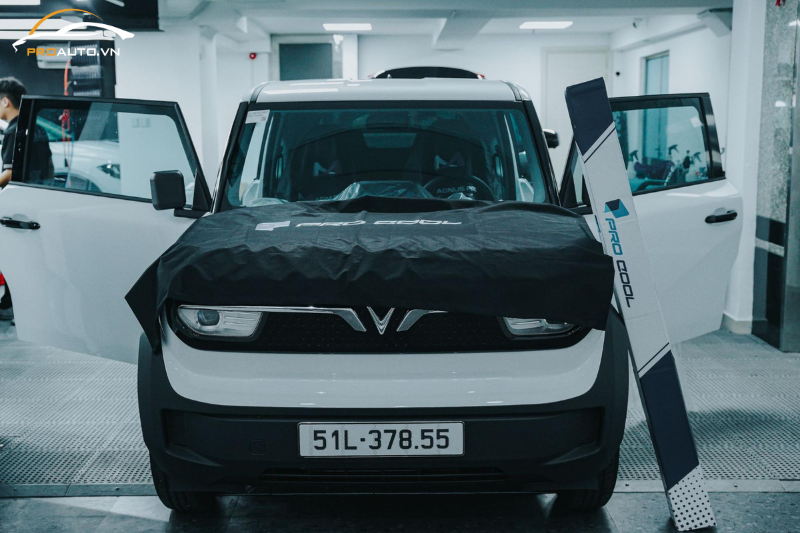 Dán phim cách nhiệt xe Vinfast VF3 thương hiệu Pro Cool