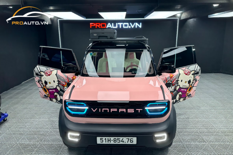 Dán PPF ô tô xe Vinfast VF3 – Bảo vệ sơn xe hiệu quả