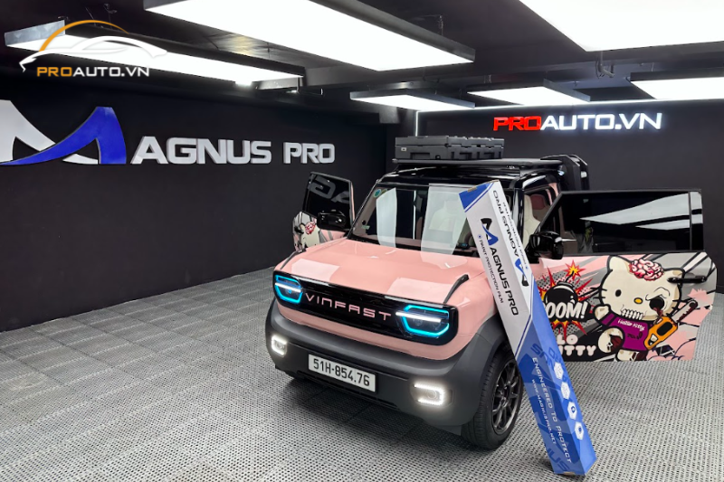 Dán PPF ô tô xe Vinfast VF3 với thương hiệu Magnus Pro 
