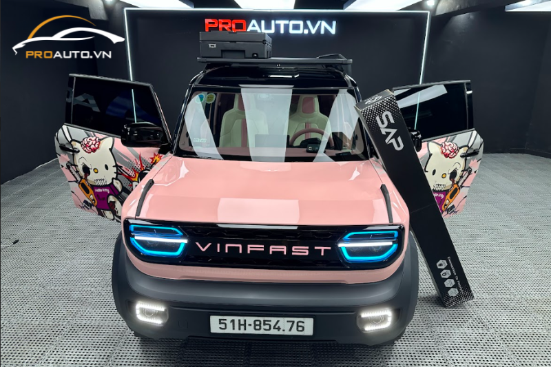 Dán PPF ô tô xe Vinfast VF3 với thương hiệu SAP 