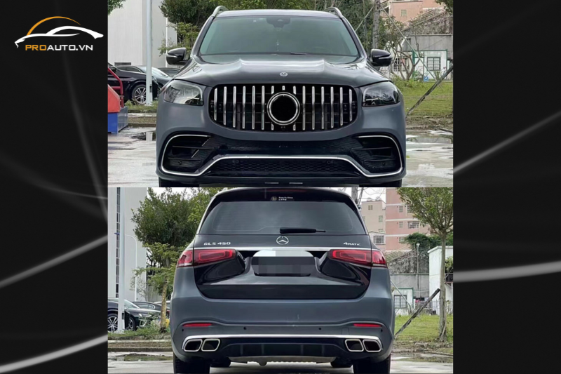 Điểm khác biệt khi độ Bodykit GLS63 cho GLS450