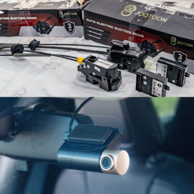 Độ cửa hít và camera hành trình ô tô cho xe Kia Carnival 2025