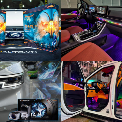 Đồ đèn tăng sáng và đèn led nội thất cho Kia Carnival 2024