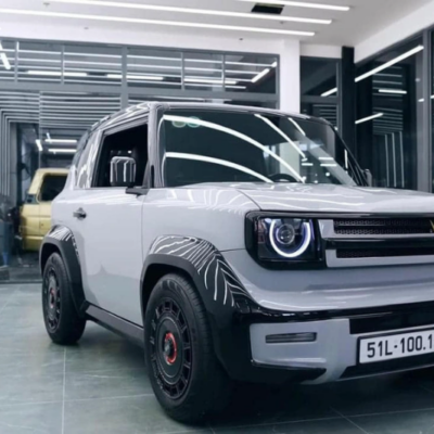 Độ đèn xe Vinfast VF3 – Đèn Aozoom và đèn GTR loại nào tốt hơn?