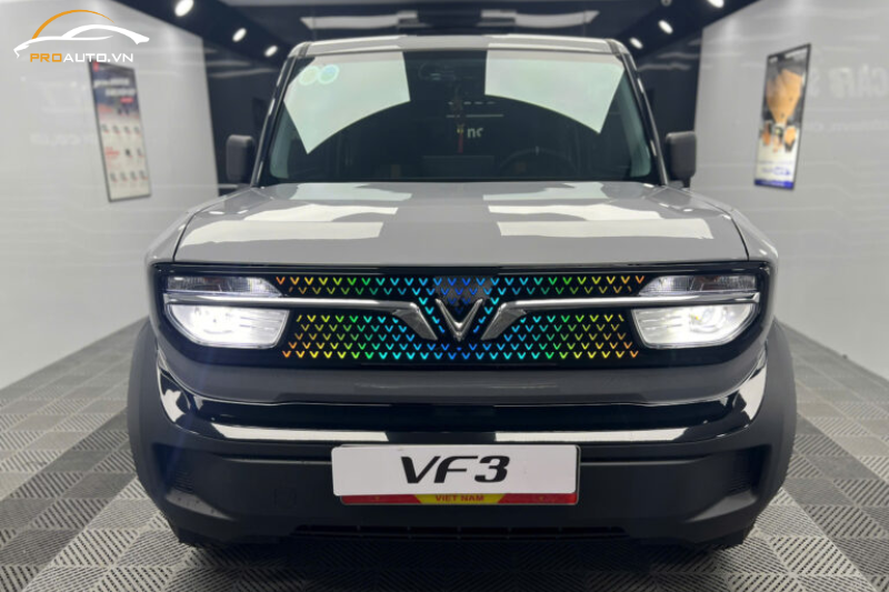 Độ mặt ca lăng LED VF3 - Phụ kiện đồ chơi xe Vinfast VF3