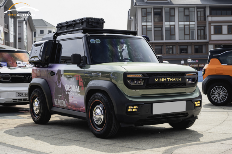 Độ mặt ca lăng VF3 theo tên - Phụ kiện đồ chơi xe Vinfast VF3