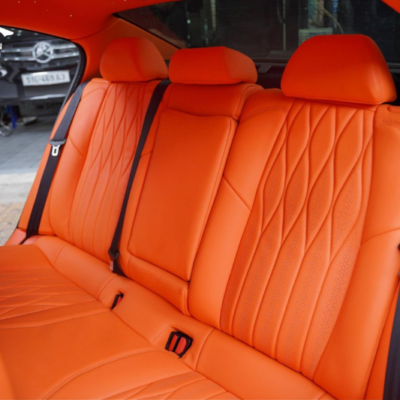 Đổi màu ghế da cho Peugeot 508