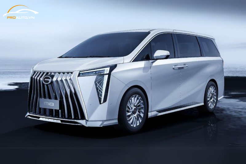 GAC M8 với thiết kế lưới tản nhiệt “nhái” Lexus