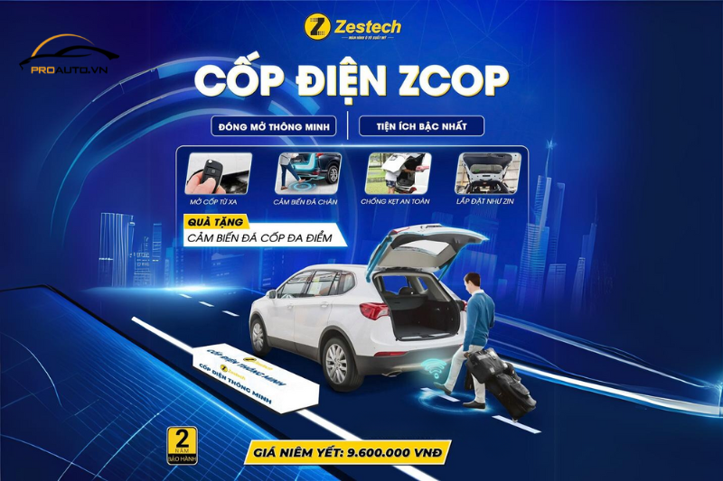 Giá cốp điện ZCOP Zestech chính hãng mới