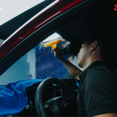 Dán phim cách nhiệt 3M Crystalline cho kính lái