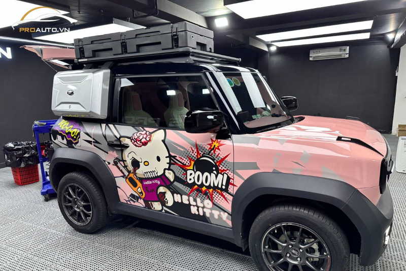 Gương gập điện, chỉnh điện - Phụ kiện đồ chơi xe Vinfast VF3