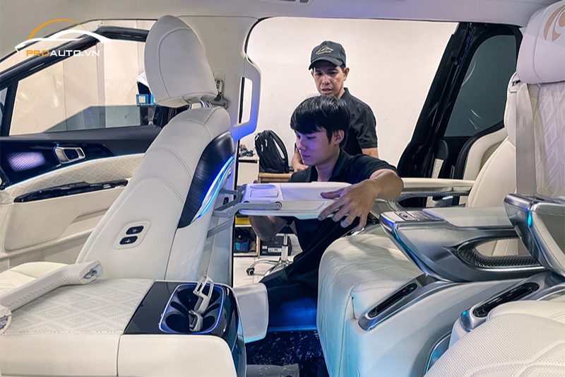 Kinh nghiệm độ Limousine cho xe Kia Carnival 2024