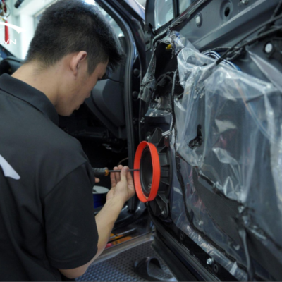 Lắp đặt loa cho xe hơi