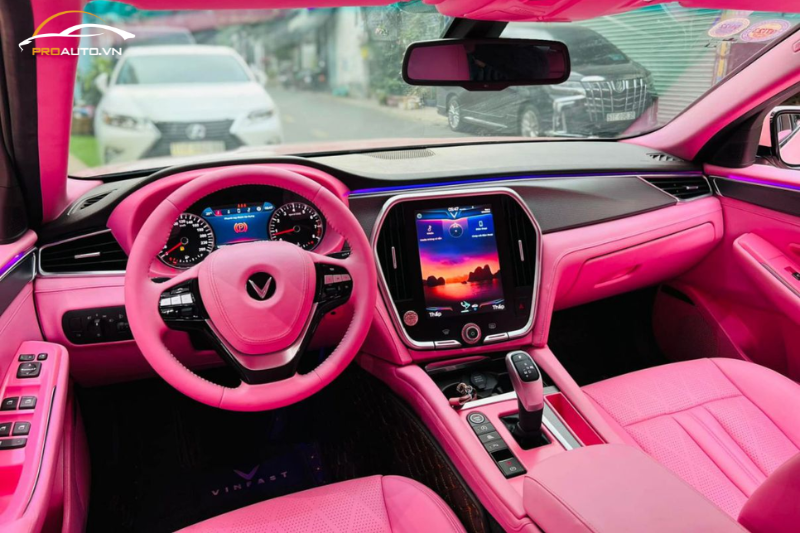 Lợi ích đổi màu nội thất cho Vinfast VF3