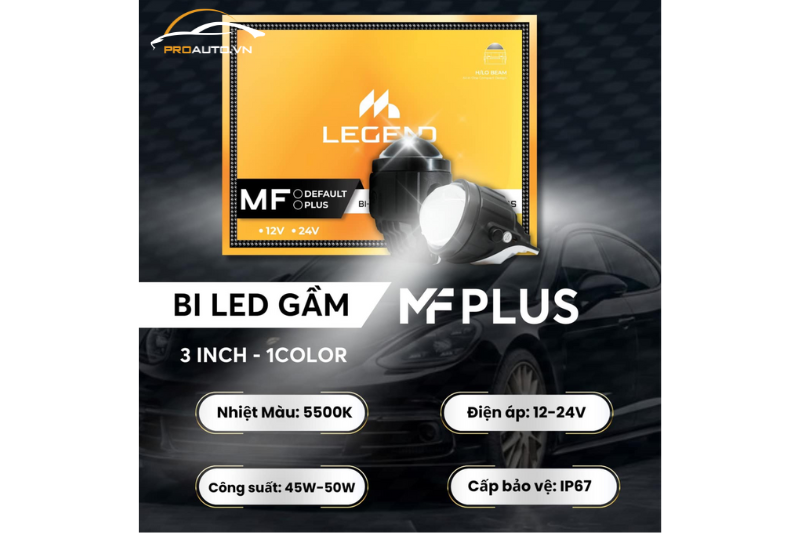 Lợi ích khi độ đèn bi led gầm MF PLUS Mono-Color