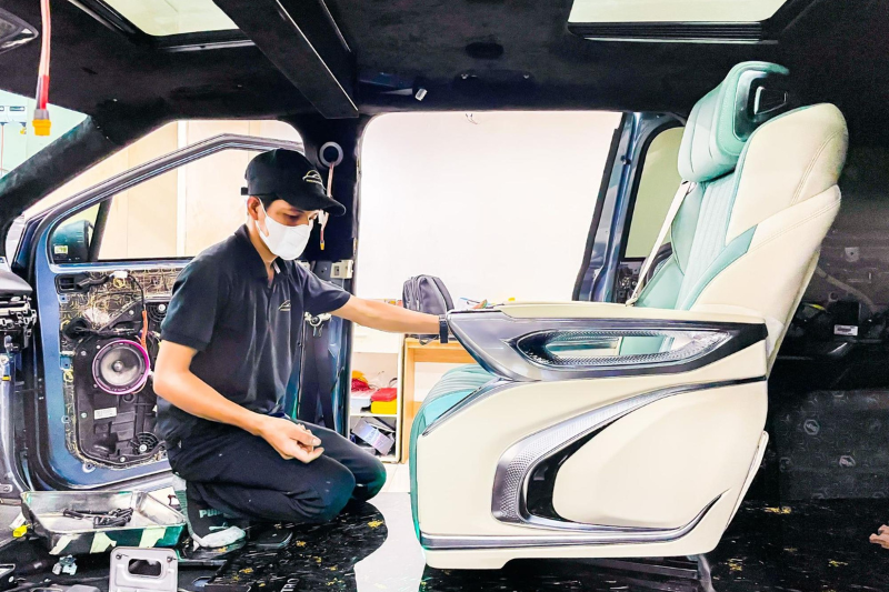 Lưu ý độ ghế Limousine cho xe GAC M8