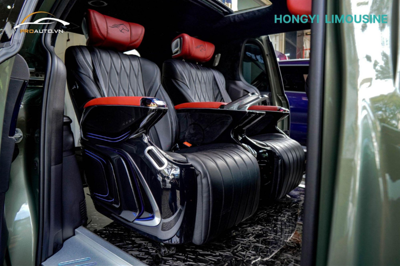Mẫu ghế Limousine Hongyi Crystal 2.0