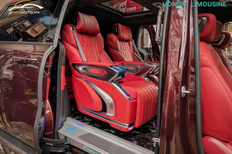 Mẫu ghế Limousine Hongyi Crystal 4.0