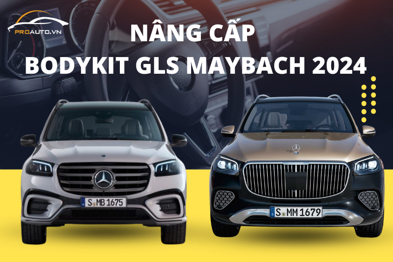 Nâng cấp Bodykit GLS Maybach 2024 gồm những gì?