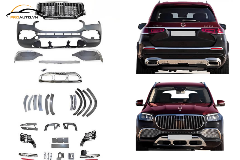 Nâng cấp Bodykit Maybach