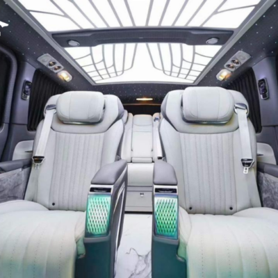 Nâng cấp ghế Limousine cho Hyundai Santafe 2024