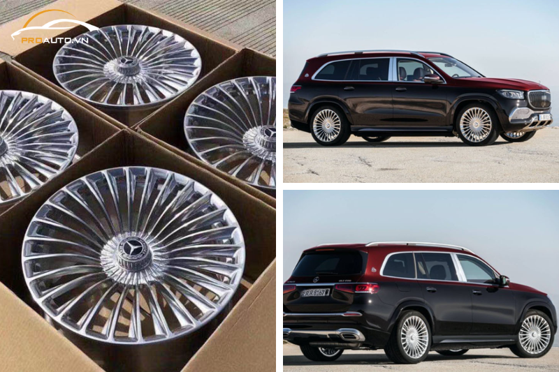 Nâng cấp lazang xe GLS450 lên Maybach