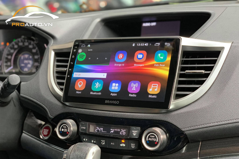 Nâng cấp màn hình Android giải trí