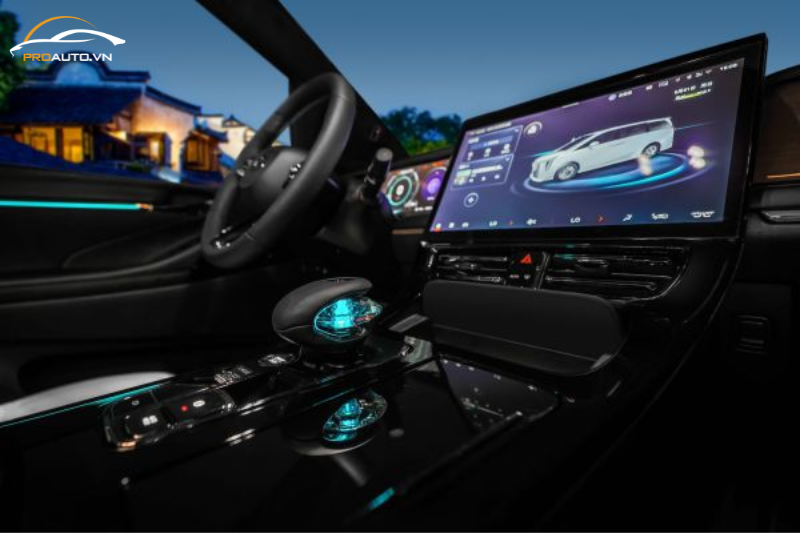 Nội thất mang đầy đủ các tính năng với công nghệ cao