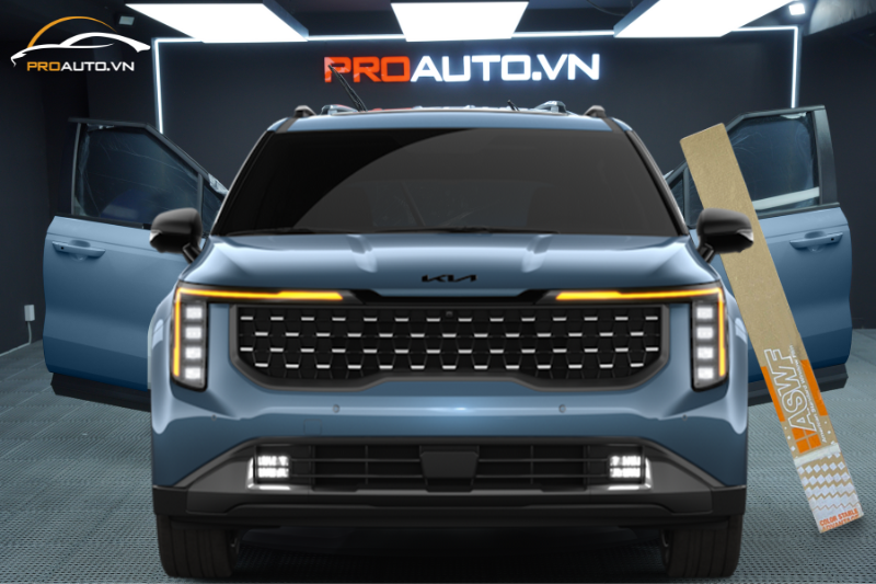 Phim cách nhiệt ô tô cho xe Kia Carnival 2025