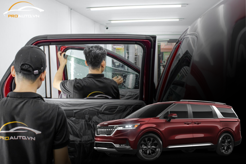 Phim cách nhiệt ô tô - Phụ kiện cho Kia Carnival 2024 