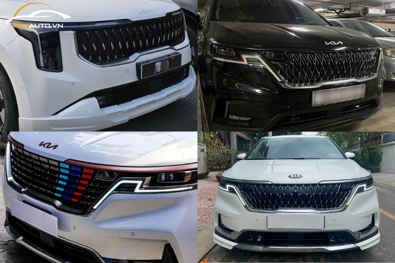 Phụ kiện mặt Ga lăng và Body Kit cho xe Kia Carnival 2024