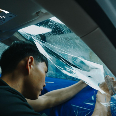 Quy trình dán phim cách nhiệt chuyên nghiệp tại PROAUTO.VN