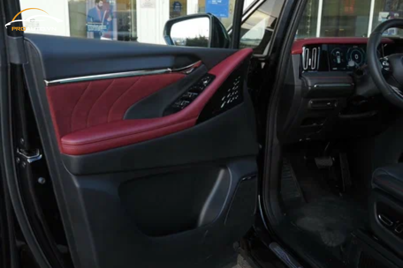 Thiết kế cửa của xe GAC M8