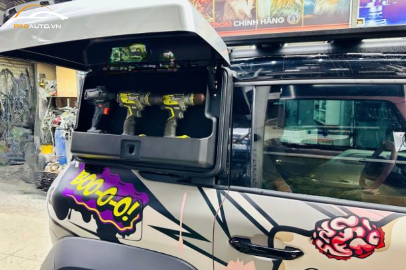 Thùng defender bên hông VF3 - Phụ kiện đồ chơi xe Vinfast VF3