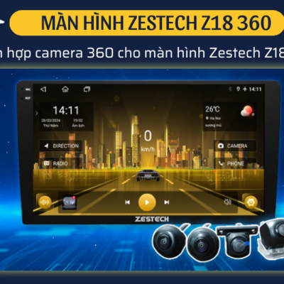 tich hop camera 360 cho man hinh zestech z18 360