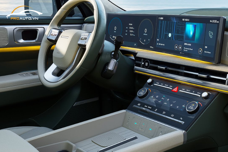 Tiện nghi và trang bị thông minh trên xe Hyundai Santafe 2024