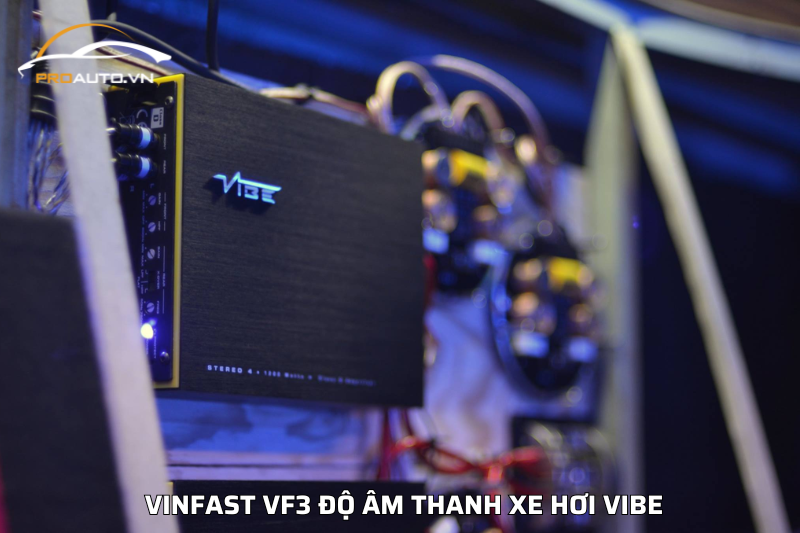 Vinfast VF3 độ âm thanh xe hơi Vibe