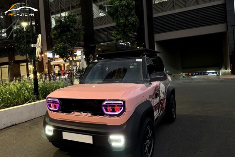 Vinfast VF3 độ đèn xe - Phụ kiện, đồ chơi xe Vinfast VF3