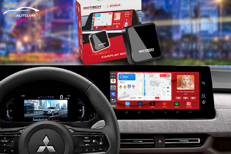 Android box cho xe Xforce 2024