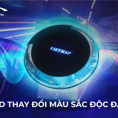 Android Box Vietmap BS10 sở hữu tính năng thay đổi màu sắc LED độc đáo 