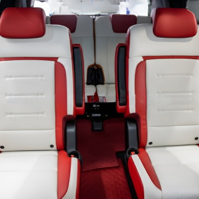 Bọc da ghế xe Hyundai Santafe 2024 bằng da công nghiệp