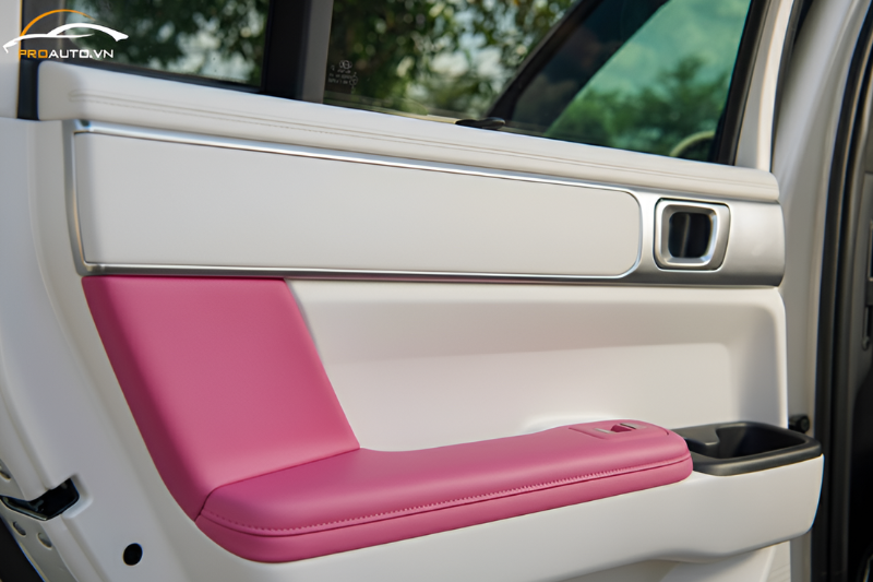 Bọc da tapi xe Hyundai Santafe 2024