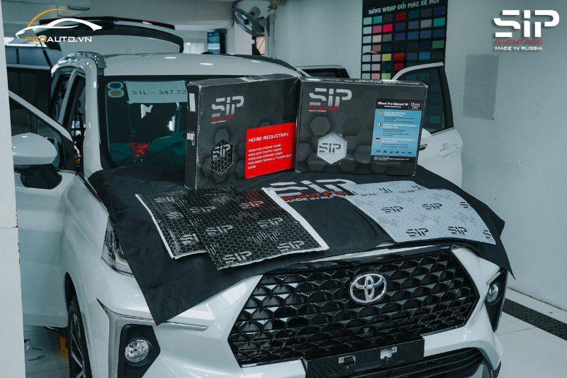 Cách âm chống ồn ô tô