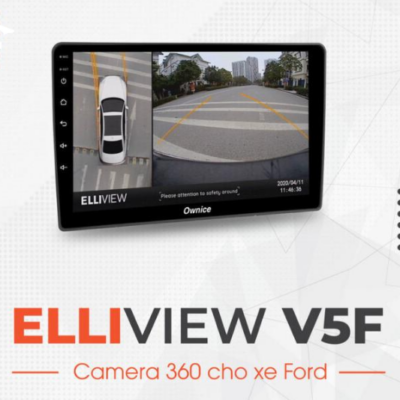 Camera 360 Elliview V5F 24 – Sản phẩm dành riêng cho Ford